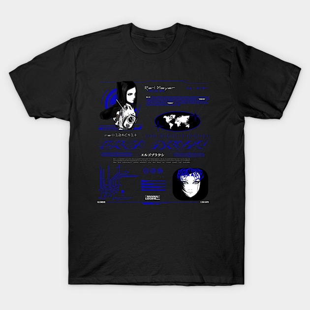 ERGO PROXY RE-L T-Shirt by BLXDWEAR